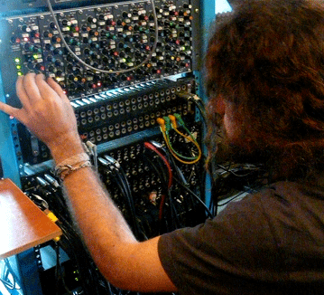 William Klassen from Eastcoast Recordings - our sound guy