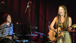 Zoe Elliot with Lincoln Smith