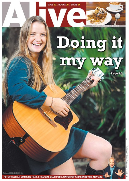 Zoe Elliot 2/7/2010 speaks to the Manly Daily